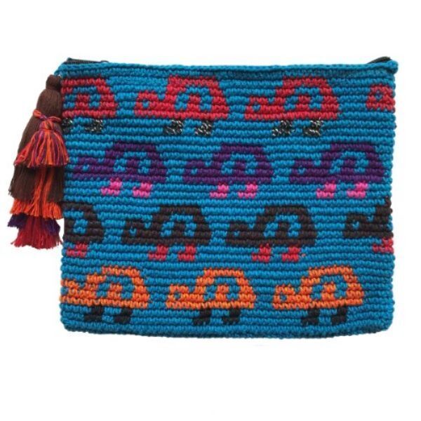 Picture of crocheted carryall everyday clutch