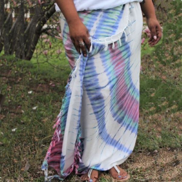 Picture of tie dye sarong