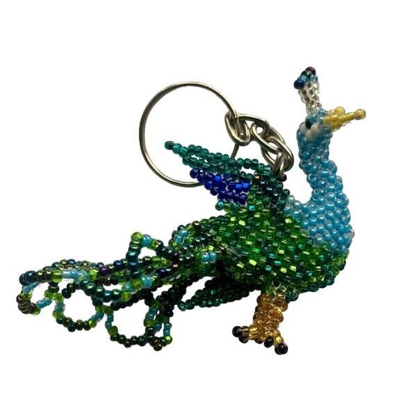 Picture of deluxe beaded keychain - garden life