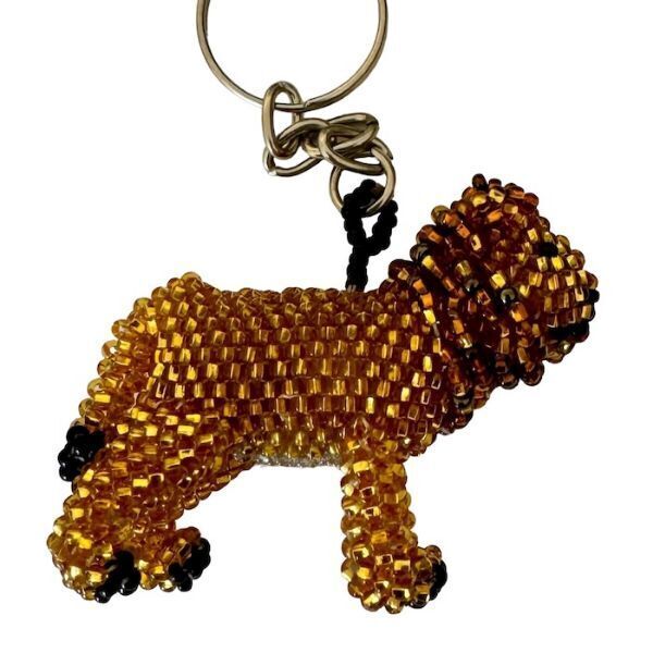 Picture of deluxe beaded keychain - garden life