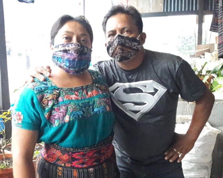 When you buy a face mask from Unique Batik, you're helping talented artisans like Laura and Francisco -- hit hard by the coronavirus pandemic.
